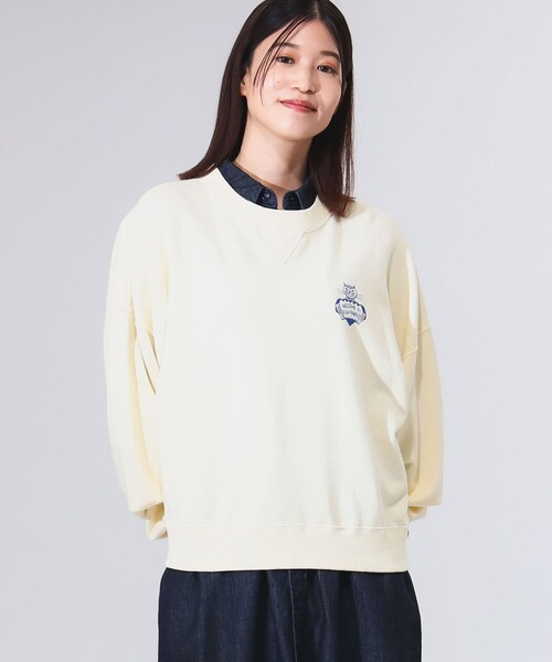 Russell Athletic（ラッセルアスレティック）の「【別注】RUSSELL ATHLETIC /  ロゴプリント スウェット（スウェット・レディース・ネイビー/グレー/イエロー系その他・ONE SIZE）」の10枚目の写真