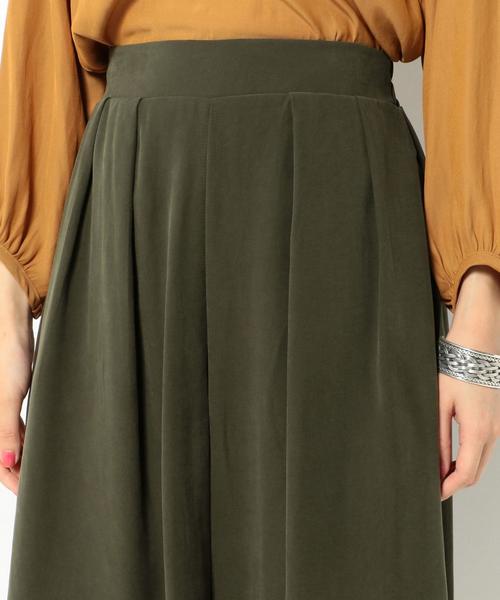 Another Edition（アナザーエディション）の「レーヨンポリエステルガウチョ2/AEBC R/P GAUCHO FW2◆（その他パンツ・レディース・ブラック/オリーブ・フリー）」の7枚目の写真