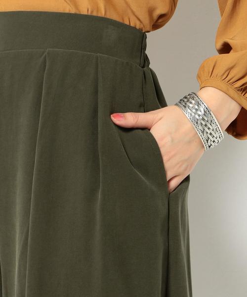 Another Edition（アナザーエディション）の「レーヨンポリエステルガウチョ2/AEBC R/P GAUCHO FW2◆（その他パンツ・レディース・ブラック/オリーブ・フリー）」の8枚目の写真