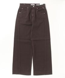 バギーパンツ デニム」に該当するブラウン/茶色系のファッション