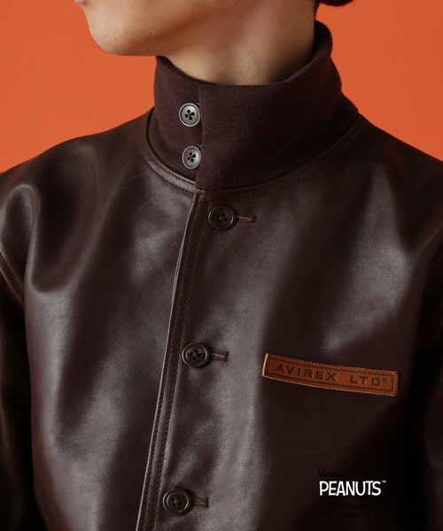 PEANUTS（ピーナッツ）の「《AVIREX × PEANUTS》A-1 "FLYING ACE" / A-1 "フライング エース" / ピーナッツ / アヴィレックス（ミリタリージャケット・メンズ・ダークブラウン・XX-LARGE/X-LARGE/LARGE/MEDIUM）」の22枚目の写真