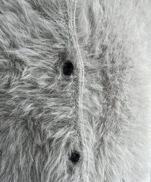 DouDou（ドゥドゥ）の「【WEB限定】シャギーニット2WAYベスト（ニット/セーター・レディース・チャコールグレー/ライトグレー・FREE）」の22枚目の写真