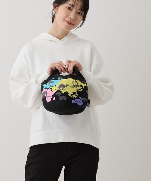 ROOTOTE(ルートート)の「ルートート / CJ.チキュウギ.knit-A(トートバッグ・レディース・ブラック/ブルー・FREE)」の2枚目の写真