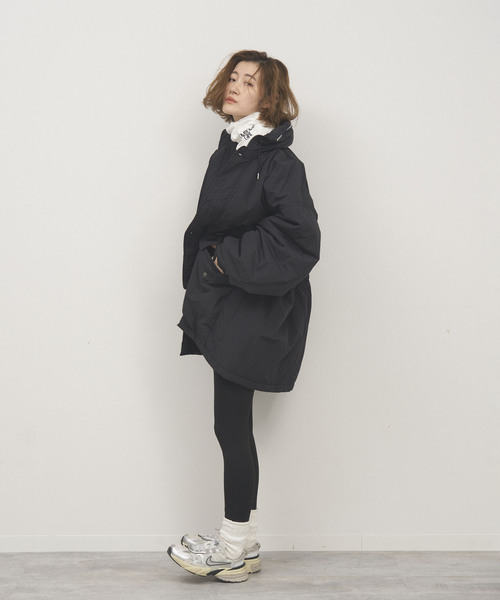 OUTDOOR PRODUCTS（アウトドアプロダクツ）の「追加HUNTER COAT/中綿ボリュームスリーブコート（その他アウター・レディース・ブラック/グリーン/ベージュ・FREE）」の12枚目の写真