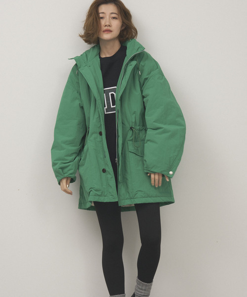 OUTDOOR PRODUCTS（アウトドアプロダクツ）の「追加HUNTER COAT/中綿ボリュームスリーブコート（その他アウター・レディース・ブラック/グリーン/ベージュ・FREE）」の15枚目の写真
