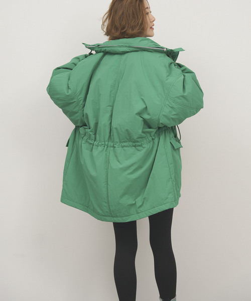 OUTDOOR PRODUCTS（アウトドアプロダクツ）の「追加HUNTER COAT/中綿ボリュームスリーブコート（その他アウター・レディース・ブラック/グリーン/ベージュ・FREE）」の17枚目の写真