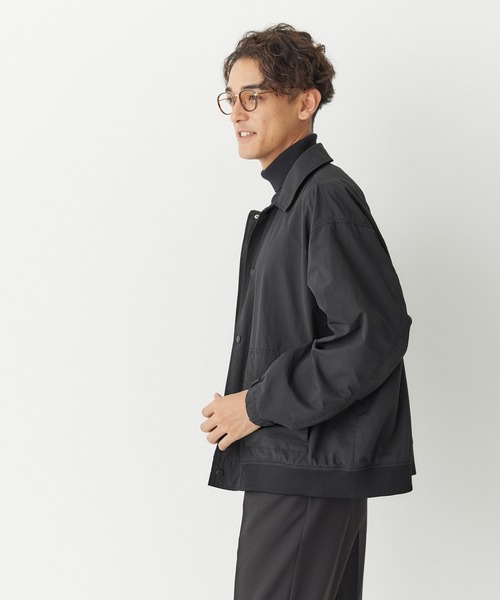 coca（coca）（コカ）の「【WEB限定セール】ナイロンフライトジャケット（ミリタリージャケット・メンズ・ブラック/カーキ・M/L/XL）」の10枚目の写真