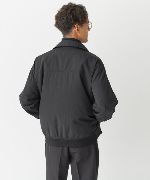 coca（coca）（コカ）の「【WEB限定セール】ナイロンフライトジャケット（ミリタリージャケット・メンズ・ブラック/カーキ・M/L/XL）」の11枚目の写真