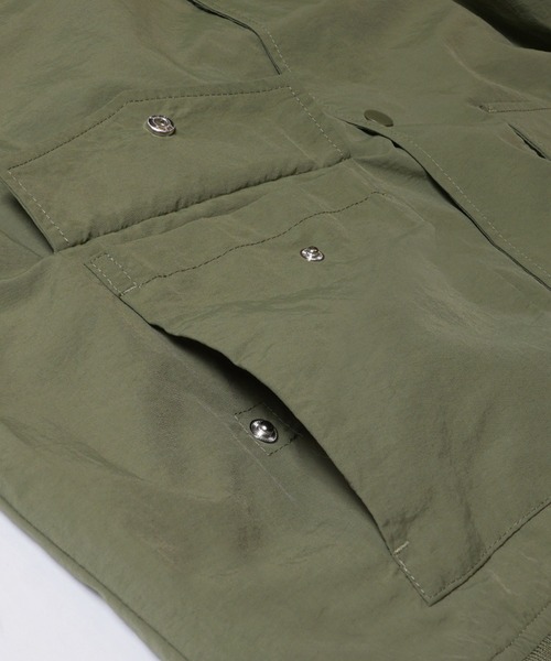 coca（coca）（コカ）の「【WEB限定セール】ナイロンフライトジャケット（ミリタリージャケット・メンズ・ブラック/カーキ・M/L/XL）」の15枚目の写真