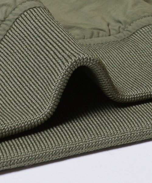 coca（coca）（コカ）の「【WEB限定セール】ナイロンフライトジャケット（ミリタリージャケット・メンズ・ブラック/カーキ・M/L/XL）」の16枚目の写真