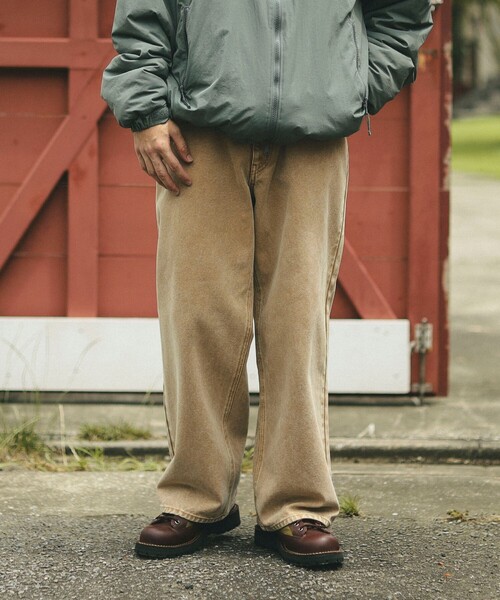 B:MING by BEAMS（ビーミングバイビームス）の「フェード ダック 5ポケット パンツ（その他パンツ・メンズ・ブラック/ベージュ・S/M/L/XL）」の6枚目の写真