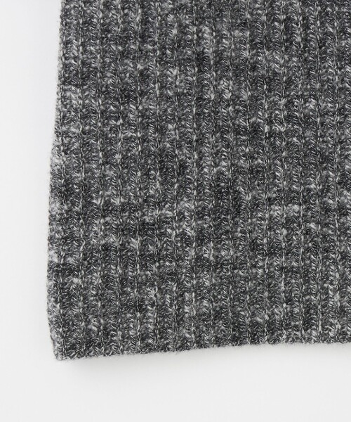 EMMEL REFINES（エメルリファインズ）の「＜EMMEL REFINES＞EM カタアゼ ボクシー ミニ ニット ワンピース（ワンピース・レディース・その他1/ダークグレー・FREE）」の19枚目の写真