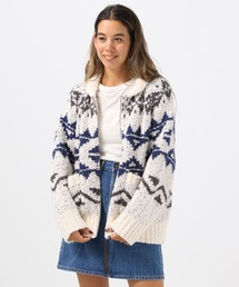 BAYFLOW 今期♡ ニット カウチン ニットカーディガン♡サーフ、ZARA BAYFLOW｜ベイフローのトップス（その他総柄）通販 - ZOZOTOWN