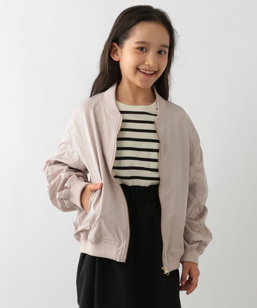 値下げ❣️[新品]マ•メール キッズ カーディガン 140 しろ 