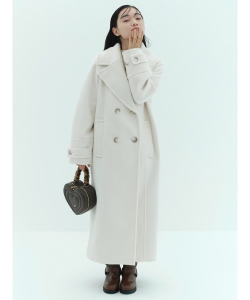 FURFUR（ファーファー）の「ロングウールブレンドコート（チェスター