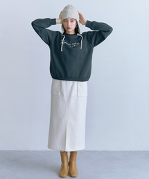 N.(N. Natural Beauty Basic) | ◆起毛ポケットストレートスカート(スカート)