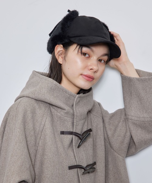 セール】2WAY/フェイクスエードフライトキャップ（キャップ）｜ROPE