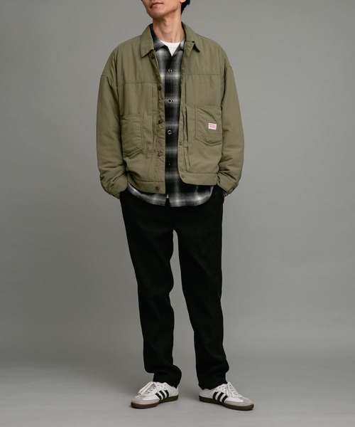 BIG MAC（ビッグマック）の「BIG MAC　PADDING JACKET（ブルゾン・メンズ・レッド/オリーブ/ネイビー・MEDIUM/LARGE）」の12枚目の写真