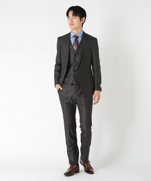 CROWDED CLOSET(クラウデッドクローゼット)の「配色ペイズリー柄ネクタイ(ネクタイ・メンズ・オレンジ/ボルドー/パープル/ネイビー・FREE)」の14枚目の写真