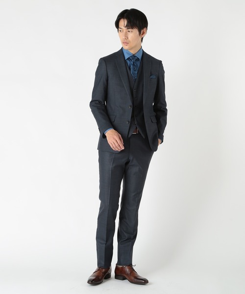 CROWDED CLOSET(クラウデッドクローゼット)の「配色ペイズリー柄ネクタイ(ネクタイ・メンズ・オレンジ/ボルドー/パープル/ネイビー・FREE)」の17枚目の写真