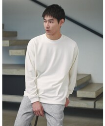 green label relaxing | モールワッフル クルーネック カットソー(Tシャツ/カットソー)