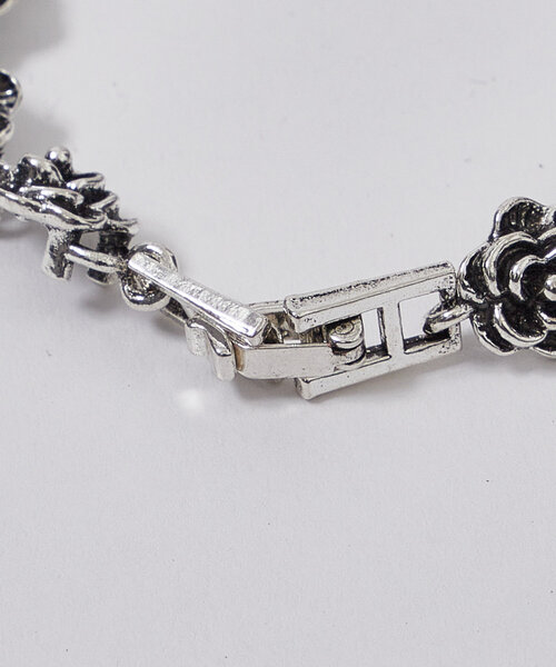 WHO'S WHO gallery（フーズフーギャラリー）の「バラブレス(S)（ブレスレット・レディース・シルバー・FREE）」の3枚目の写真