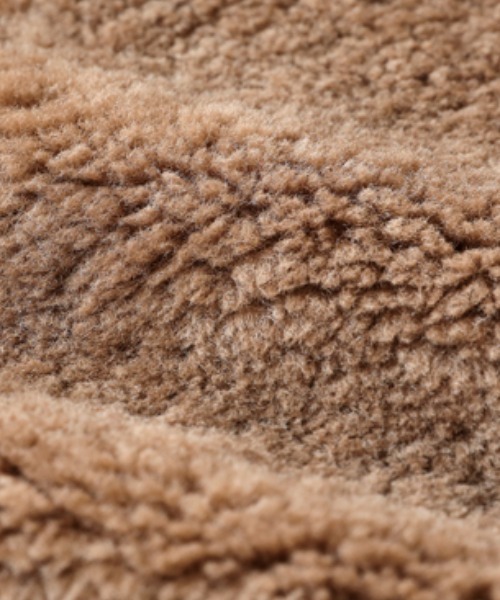 【セール】ボアベスト フロントジップ ポケット付き（ベスト）｜COCOMOMO（ココモモ）