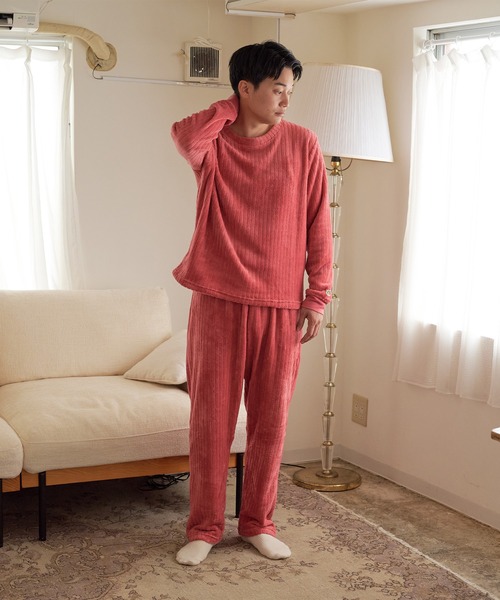 ルームウェア・パジャマ f 楽天市場】グンゼ パジャマ メンズ 綿混 長袖 長パンツ 肩もも