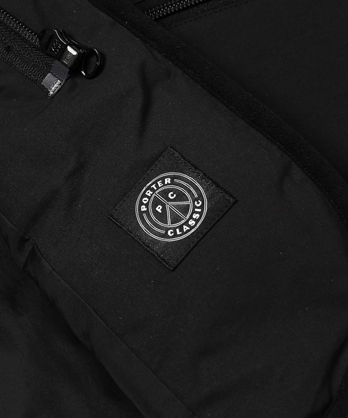 PORTER CLASSIC(ポータークラシック)の「WEATHER CHINESE DOWN VEST(ダウンベスト・メンズ・オリーブ/ネイビー/ブラック・3)」の14枚目の写真