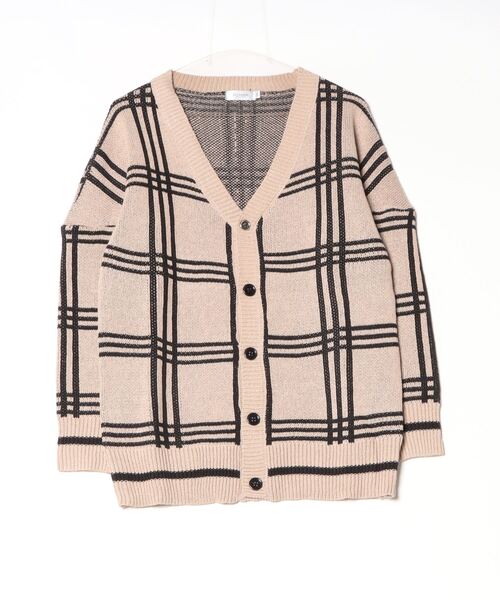 FUNALIVE(ファンアライブ)の「ニットカーディガン(カーディガン/ボレロ・メンズ・ベージュ/ブラック・L/M)」の5枚目の写真