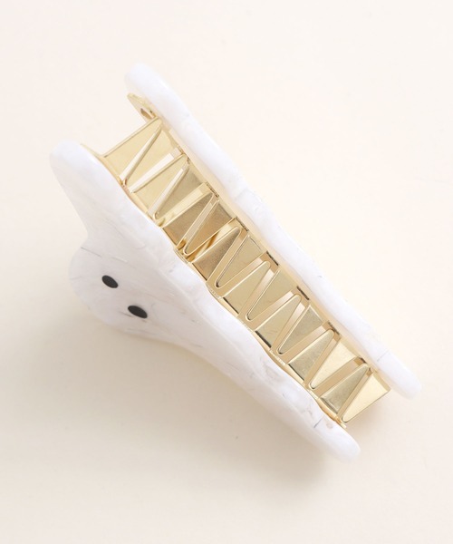 didizizi（ディディジジ）の「おばけ　ヘアクリップ（バレッタ/ヘアクリップ・レディース・アイボリー/グレー・FREE）」の21枚目の写真