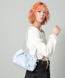 SIS（エスアイエス）の「【WEB限定】SIS/エスアイエス/リボンチェーンバッグ（ショルダーバッグ）」