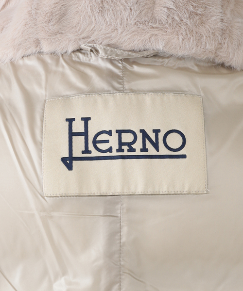 IENA(イエナ)の「HERNO/ヘルノ FUR COLOR DOWN ダウンコート PI001948D12414Z(ダウンジャケット/コート・レディース・ベージュ・42/44)」の17枚目の写真