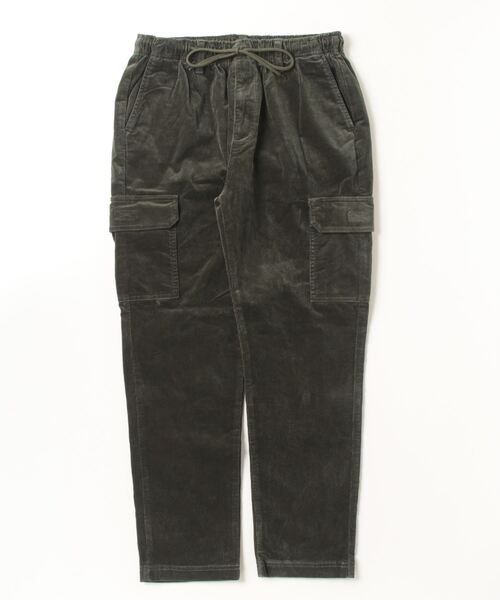 BEATJIVE（ビートジャイブ）の「コーデュロイ カーゴパンツ ワイド テーパード パンツ レディース（カーゴパンツ・レディース・ベージュ/ブラック/カーキ・LARGE/MEDIUM）」の20枚目の写真