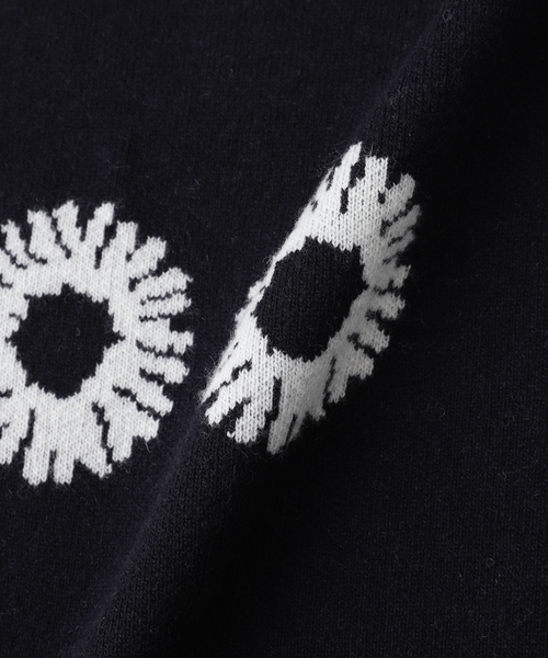 PULP/417EDIFICE（パルプフォーワンセブンエディフィス）の「【999HUMANITY / 999ヒューマニティ】LOGO CREWNECK KNIT（ニット/セーター・メンズ・カーキ/ネイビー/ブラウン・2/1）」の7枚目の写真