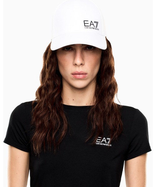 EA7 イーエーセブン　キャップ　ホワイト EA7 キャップ 帽子 「エンポリオ アルマーニ EA7」Tennis Pro ボーイズ