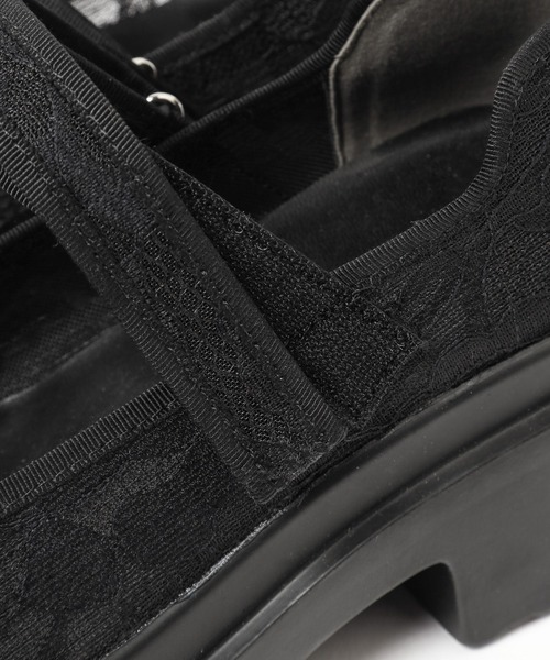 3.3 Field Trip （3.3フィールドトリップ）の「3.3 Field Trip／レースメリージェーンシューズ（パンプス・レディース・アイボリー/ブラック・MEDIUM/LARGE）」の11枚目の写真