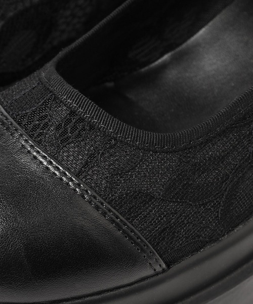 3.3 Field Trip （3.3フィールドトリップ）の「3.3 Field Trip／レースメリージェーンシューズ（パンプス・レディース・アイボリー/ブラック・MEDIUM/LARGE）」の17枚目の写真