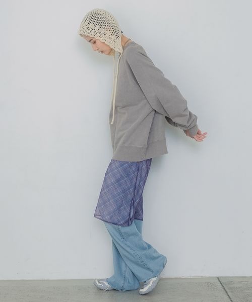 JEANASIS（ジーナシス）の「リラックスルーズデニム/292619（デニムパンツ・レディース・ライトブルー/グレー・SMALL/MEDIUM）」の8枚目の写真