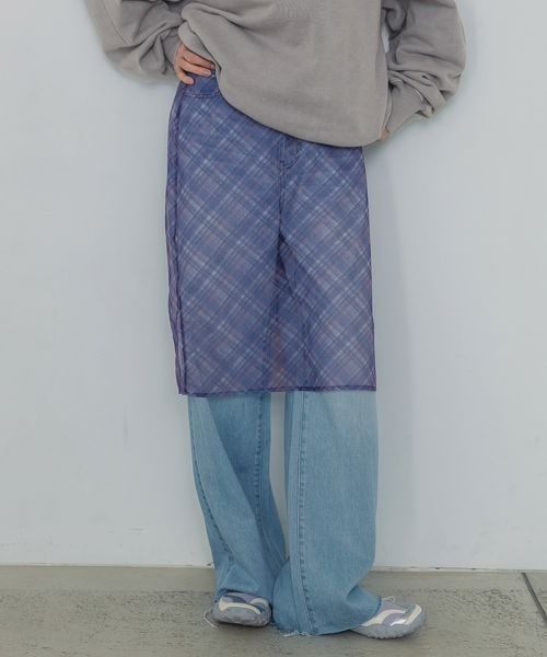 JEANASIS（ジーナシス）の「リラックスルーズデニム/292619（デニムパンツ・レディース・ライトブルー/グレー・SMALL/MEDIUM）」の9枚目の写真