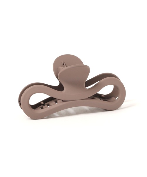 LAKOLE（ラコレ）の「マットデザインバンスクリップ / 286309（バレッタ/ヘアクリップ・レディース・ブラウン/ブラック/カーキ・FREE）」の3枚目の写真