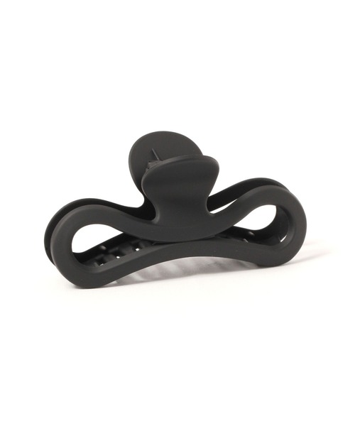 LAKOLE（ラコレ）の「マットデザインバンスクリップ / 286309（バレッタ/ヘアクリップ・レディース・ブラウン/ブラック/カーキ・FREE）」の2枚目の写真