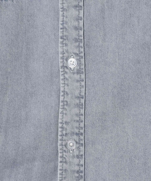 GLOBAL WORK（グローバルワーク）の「GOODデニムシャツ長袖/283778（シャツ/ブラウス・キッズ・ブラック/ブルー・140cm/150cm/160cm/170cm）」の12枚目の写真