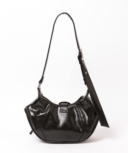 PAGEBOY（ページボーイ）の「ハーフムーンベルトショルダー（ショルダーバッグ・レディース・オフホワイト/ホワイト系その他/ブラウン系その他/チャコールグレー/ブラック・FREE）」の14枚目の写真