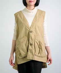 D.M.G. | [D.M.G. / ディーエムジー] ダンプ硫化染め BIGポケットベスト(ベスト)