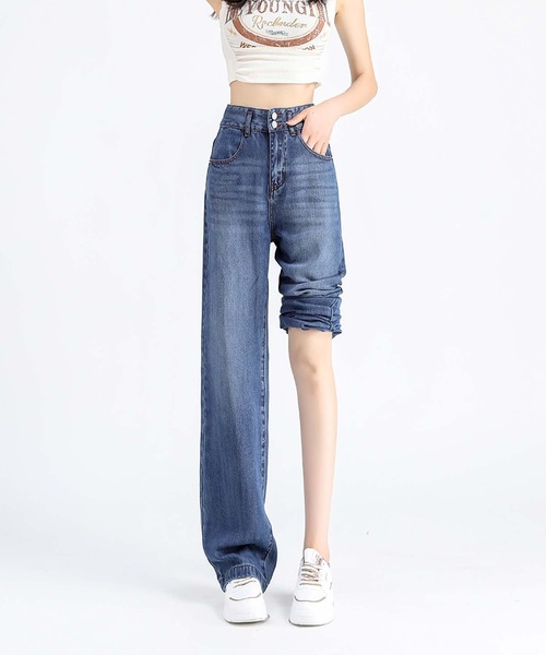 BANICO(バニコ)の「【BANICO】涼感ライトジーンズ(デニムパンツ・レディース・ライトブルー/ブルー・SMALL/MEDIUM/LARGE)」の13枚目の写真