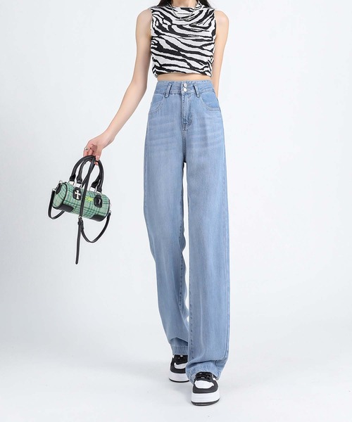 BANICO(バニコ)の「【BANICO】涼感ライトジーンズ(デニムパンツ・レディース・ライトブルー/ブルー・SMALL/MEDIUM/LARGE)」の22枚目の写真