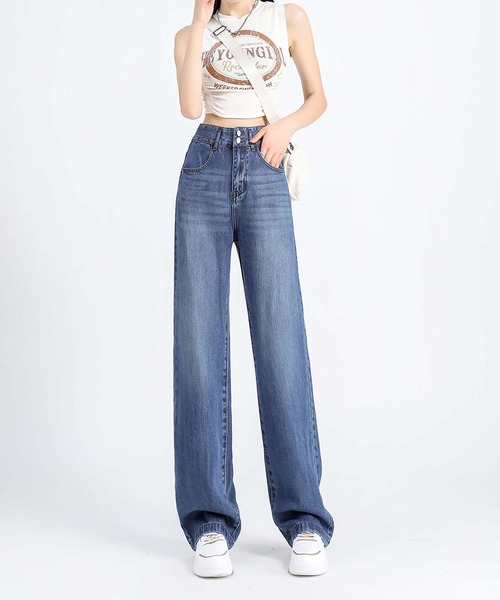 BANICO(バニコ)の「【BANICO】涼感ライトジーンズ(デニムパンツ・レディース・ライトブルー/ブルー・SMALL/MEDIUM/LARGE)」の10枚目の写真