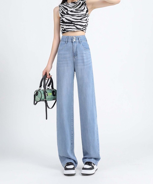 BANICO(バニコ)の「【BANICO】涼感ライトジーンズ(デニムパンツ・レディース・ライトブルー/ブルー・SMALL/MEDIUM/LARGE)」の18枚目の写真