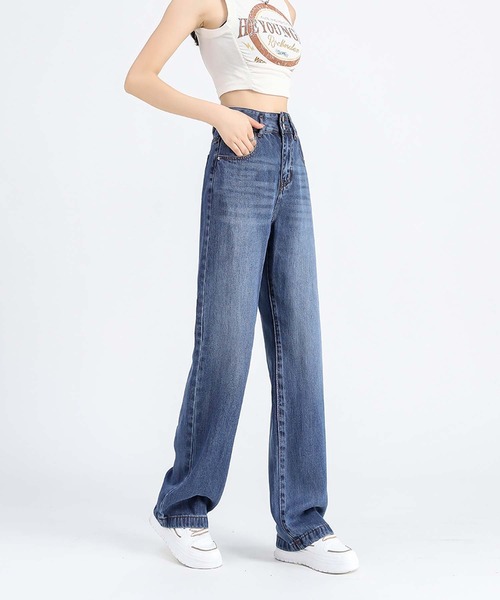 BANICO(バニコ)の「【BANICO】涼感ライトジーンズ(デニムパンツ・レディース・ライトブルー/ブルー・SMALL/MEDIUM/LARGE)」の14枚目の写真